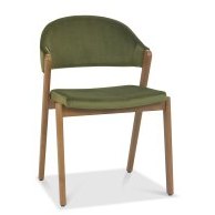 Brighstone Rustic Oak Upholstered Side Chair Brighstone Rustic Oak Upholstered Side Chair