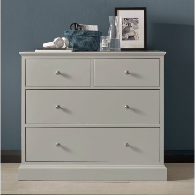 Ashby Soft Grey 2+2 Drawer Chest Ashby Soft Grey 2+2 Drawer Chest