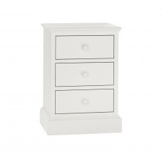 Ashby White 3 Drawer Nighstand Ashby White 3 Drawer Nighstand
