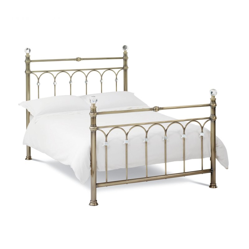 Kristie Antique Brass Bedstead Kristie Antique Brass Bedstead