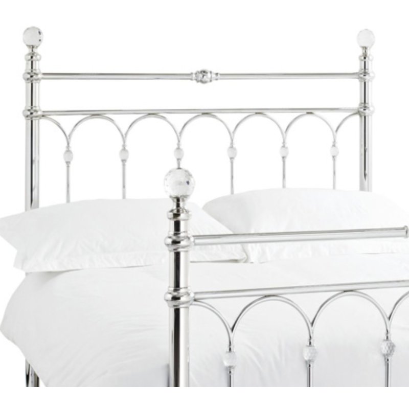 Kristie Antique Nickel Headboard Kristie Antique Nickel Headboard