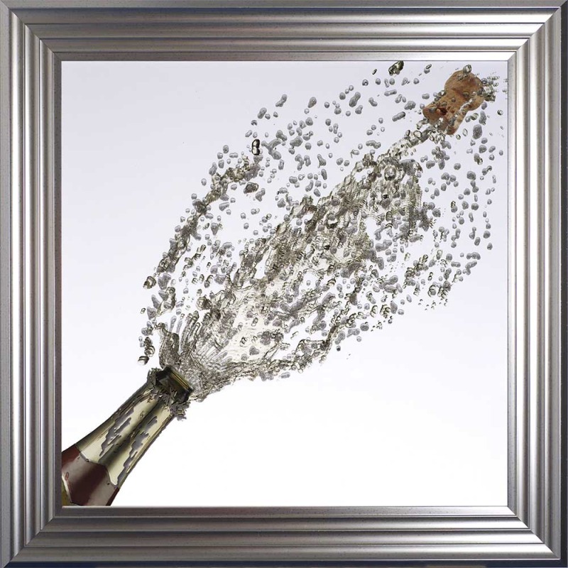 Champagne - Silver Frame - 75x75cm Champagne - Silver Frame - 75x75cm