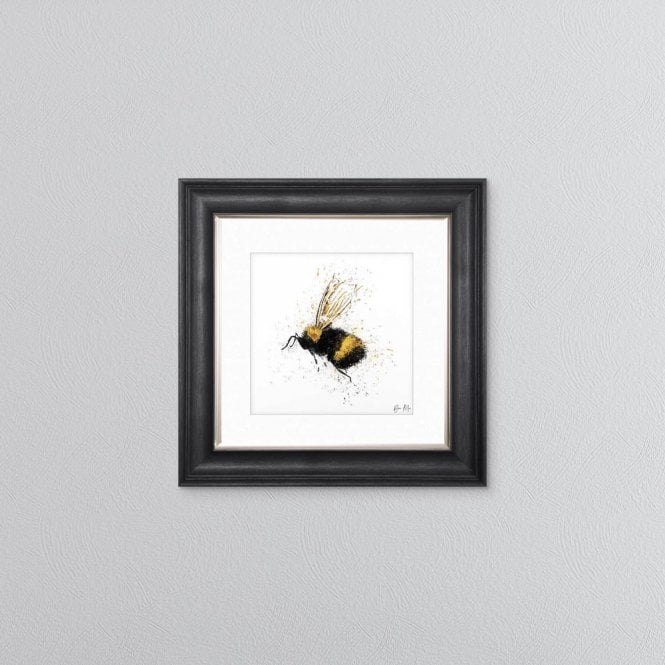 Flying Bee - Grey Vegas Frame - 55x55cm Flying Bee - Grey Vegas Frame - 55x55cm