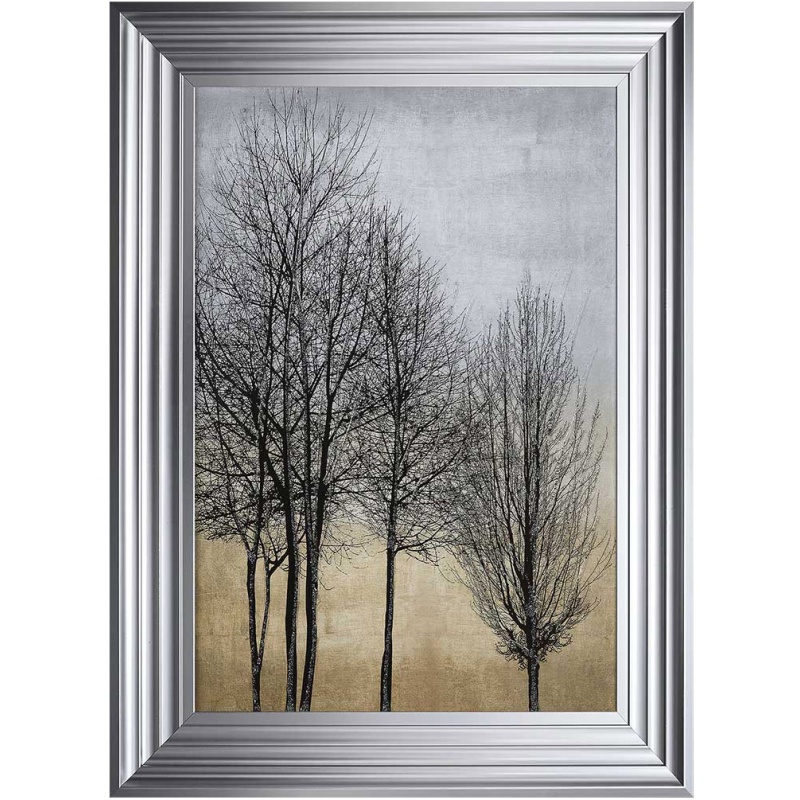 Gold Tree 1 - Steel Frame - 55x75cm Gold Tree 1 - Steel Frame - 55x75cm