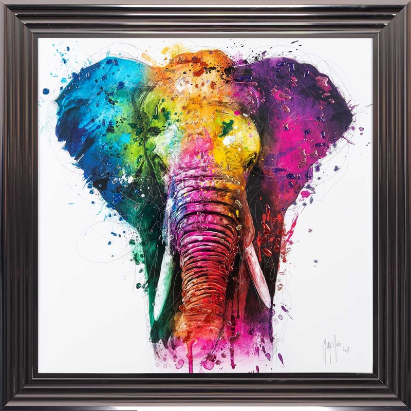 Patrice Murciano Africa - Metallic Frame - 85x85cm Patrice Murciano Africa - Metallic Frame - 85x85cm