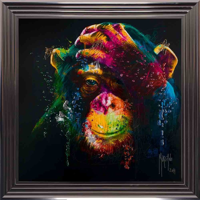 Patrice Murciano Darwin - Metallic Frame - 85x85cm Patrice Murciano Darwin - Metallic Frame - 85x85cm