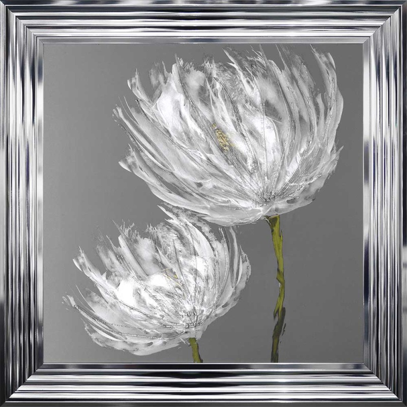 Tulip 2 - Chrome Frame - 75x75cm Tulip 2 - Chrome Frame - 75x75cm