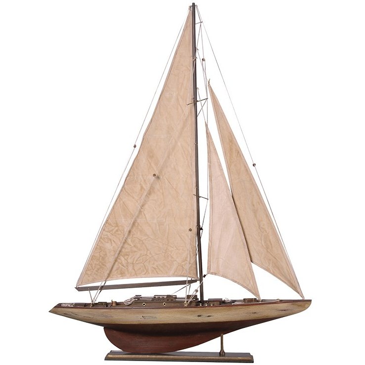 Antique Cream Sails Yacht Antique Cream Sails Yacht