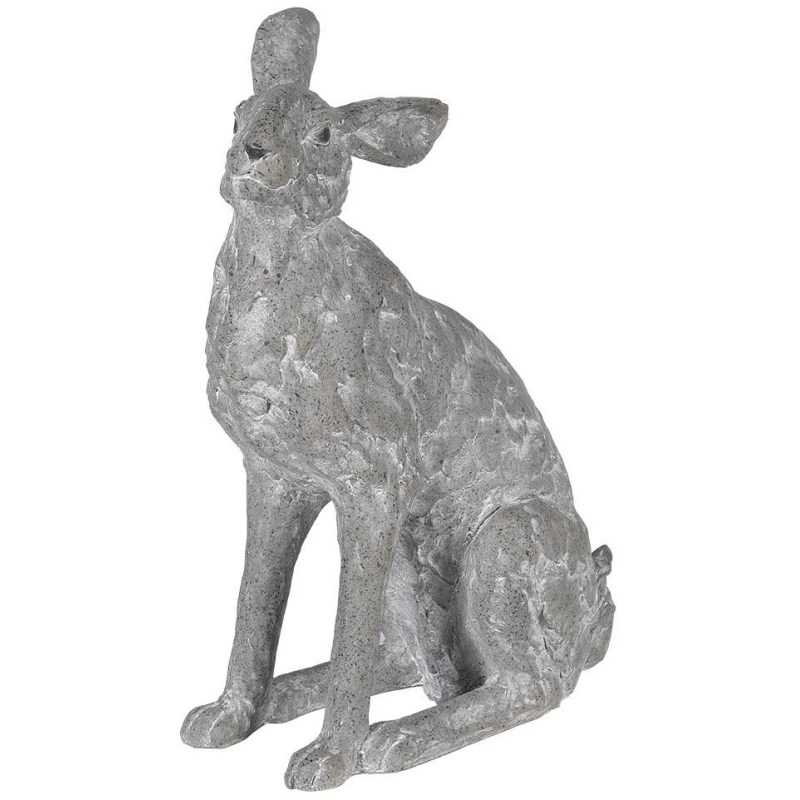 Resin Sitting Grey Hare Resin Sitting Grey Hare