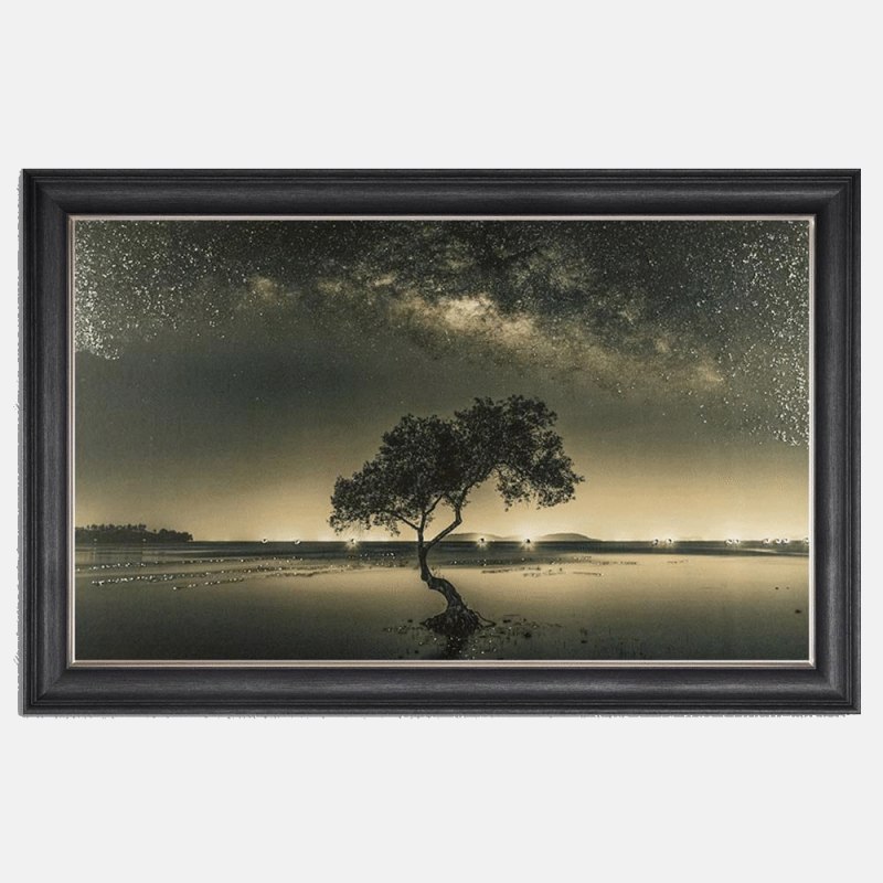 Sea Tree - Grey Vegas Frame - 114x74cm Sea Tree - Grey Vegas Frame - 114x74cm