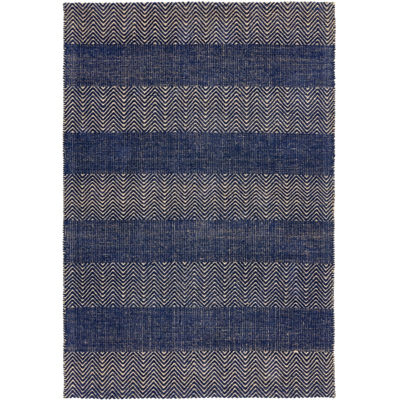 Ives Jute Flatweave Rug - Navy Blue Ives Jute Flatweave Rug - Navy Blue