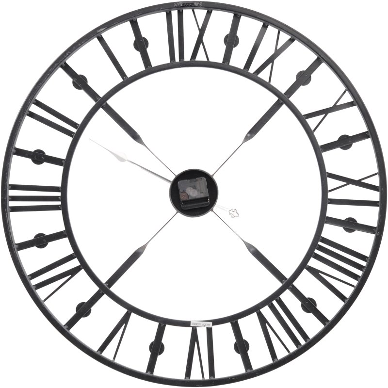 Antique Grey Skeleton Wall Clock Antique Grey Skeleton Wall Clock