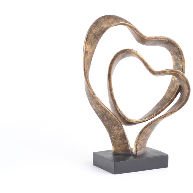 Double Heart Sculpture Double Heart Sculpture