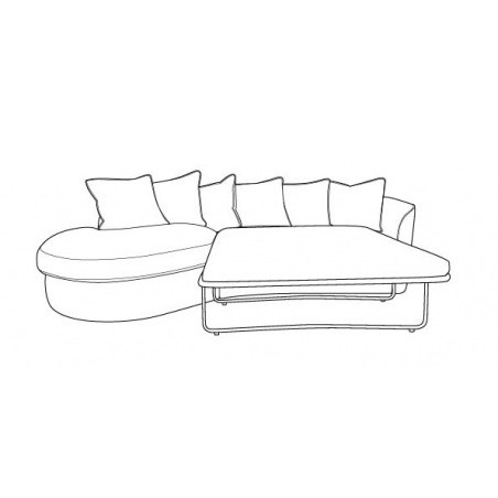 Emma Chaise Sofabed with Storage Emma Chaise Sofabed with Storage