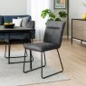 Kent Dining Chair - Grey Suede