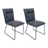 Kent Dining Chair - Grey Suede