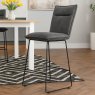 Kent Bar Stool - Grey Suede