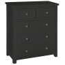 Wellow Painted 2+3 Drawer Chest Wellow Painted 2+3 Drawer Chest