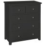 Wellow Painted 2+3 Drawer Chest