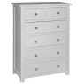Wellow Painted 2+4 Drawer Chest Wellow Painted 2+4 Drawer Chest