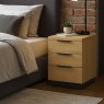 Fishbourne 3 Drawer Bedside