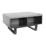 Fishbourne Laptop Storage Coffee Table - Stone Effect