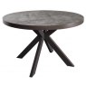 Fishbourne 120cm Round Table - Stone Effect