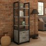 Fishbourne Stone Bookcase with Drawers