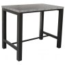 Fishbourne Large Bar Table - Stone Effect