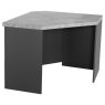 Fishbourne Corner Desk - Stone Effect