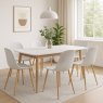 Afton Extending Dining Table 125cm