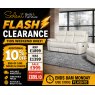 Curzon 3 Seater Manual Recliner in Chestnut or Ivory Curzon 3 Seater Manual Recliner in Chestnut or Ivory