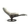 Stressless Large David Dual Power Chair with Footstool Stressless Large David Dual Power Chair with Footstool