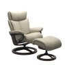 Stressless Large Magic Chair with Footstool Stressless Large Magic Chair with Footstool