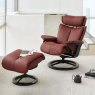 Stressless Small Magic Chair with Footstool Stressless Small Magic Chair with Footstool