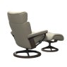 Stressless Small Magic Chair with Footstool Stressless Small Magic Chair with Footstool