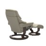 Stressless Large Reno Chair with Footstool Stressless Large Reno Chair with Footstool