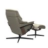 Stressless Medium Reno Chair with Footstool Stressless Medium Reno Chair with Footstool