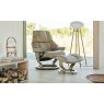 Stressless Small Reno Chair with Footstool Stressless Small Reno Chair with Footstool