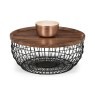 Sawyer Walnut Storage Coffee Table