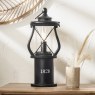 Black Wooden Lantern Table Lamp