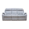 G Plan Kingsbury 3 Seater Double Power Recliner Sofa with Headrest & Lumbar