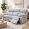 G Plan Kingsbury 3 Seater Curved Double Power Recliner Sofa with Headrest & Lumbar G Plan Kingsbury 3 Seater Curved Double Power Recliner Sofa with Headrest & Lumbar