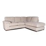 Loxton Right Hand Facing Corner Chaise in Corduroy Stone with Sweetie Natural Scatters - Special (WH Loxton Right Hand Facing Corner Chaise in Corduroy Stone with Sweetie Natural Scatters - Special (WH
