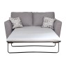 Angelina 2 Seater Sofabed In Aero Silver with Chrome Feet - Special Deal Angelina 2 Seater Sofabed In Aero Silver with Chrome Feet - Special Deal
