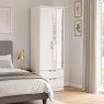 Carisbrooke Tall 2ft6in 2 Drawer Mirror Robe Carisbrooke Tall 2ft6in 2 Drawer Mirror Robe