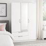 Carisbrooke Triple 2 Drawer Mirror Robe Carisbrooke Triple 2 Drawer Mirror Robe