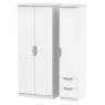 Carisbrooke Triple Plain + Drawer Robe Carisbrooke Triple Plain + Drawer Robe