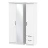 Carisbrooke Tall Triple Mirror + Drawer Robe