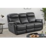 Kansas Leather 3 Seater Electric Recliner Sofa Kansas Leather 3 Seater Electric Recliner Sofa